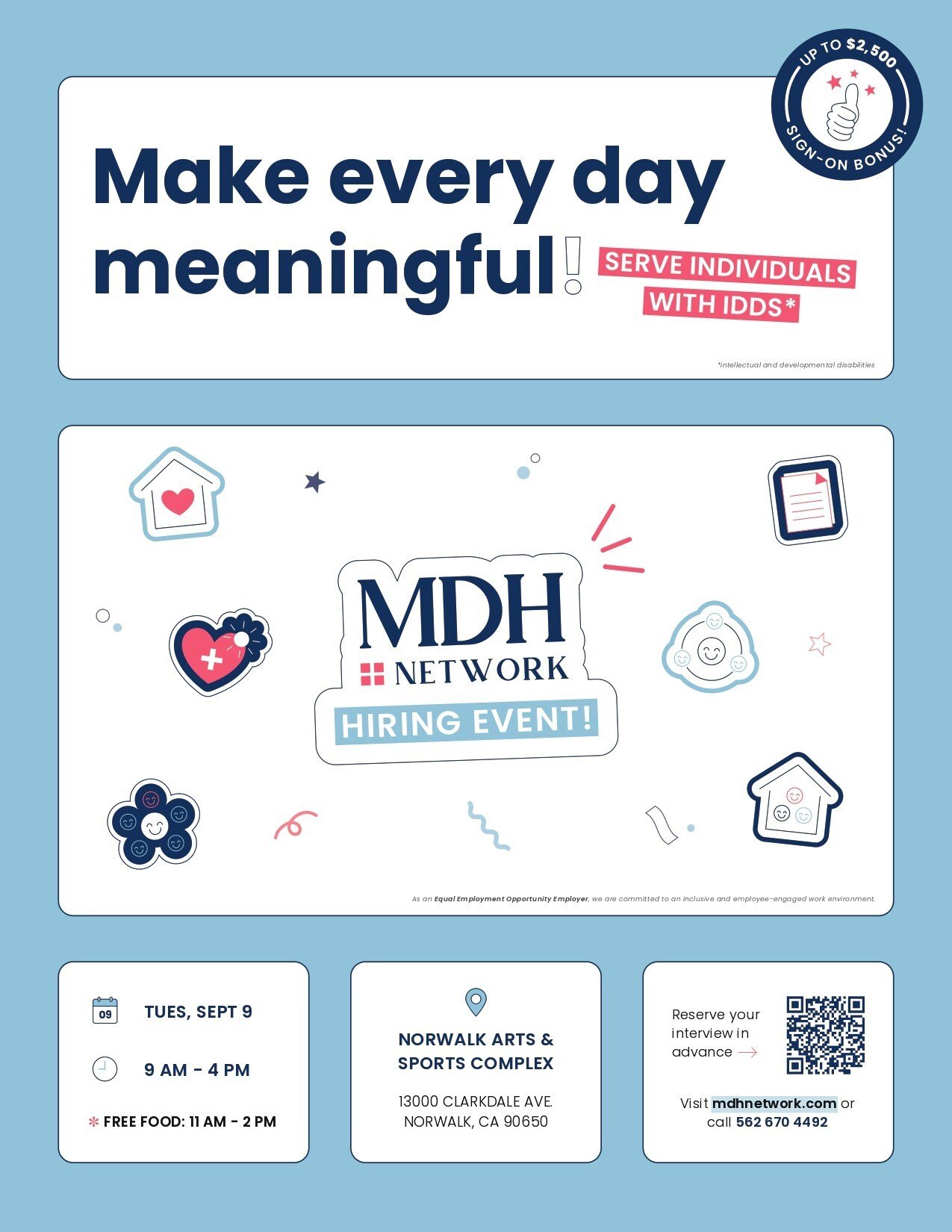 MDH Network Hosts Third Annual Hiring Event to Empower Careers in Disability Support